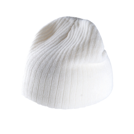 Bonnet tricot côtelé