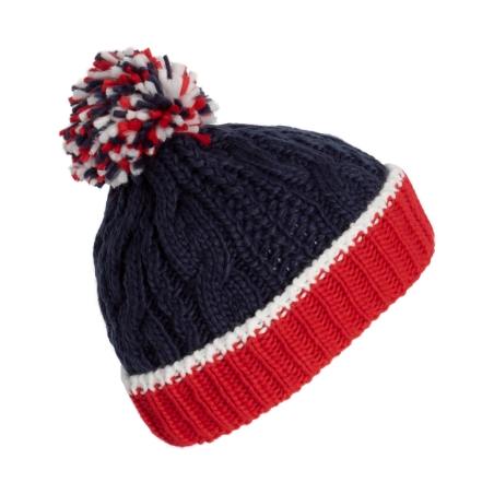 Bonnet en maille tricot