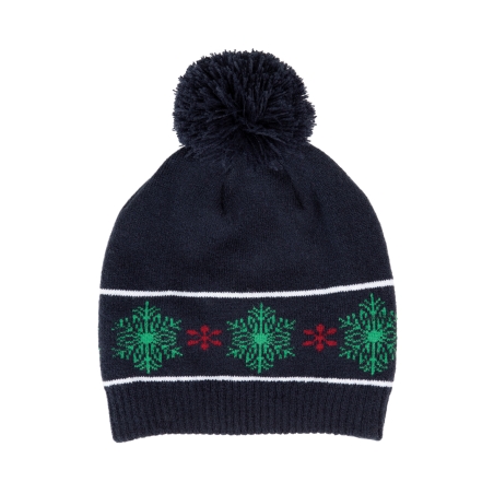 Bonnet motifs de Noël