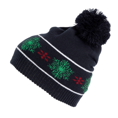 Bonnet motifs de Noël