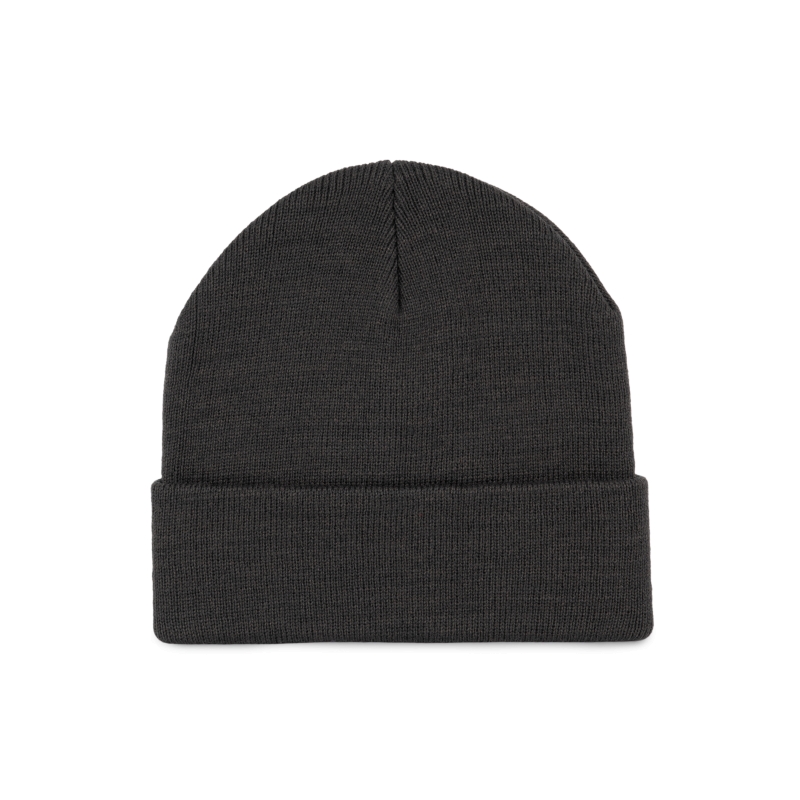 Bonnet recyclé avec revers tricoté