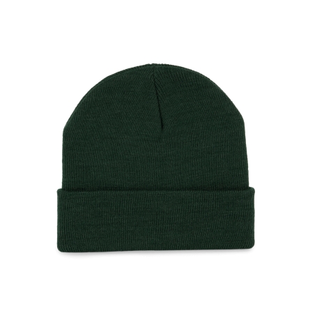 Bonnet recyclé avec revers tricoté