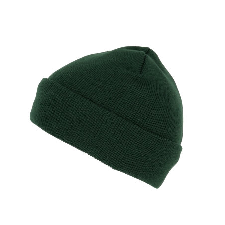 Bonnet recyclé avec revers tricoté