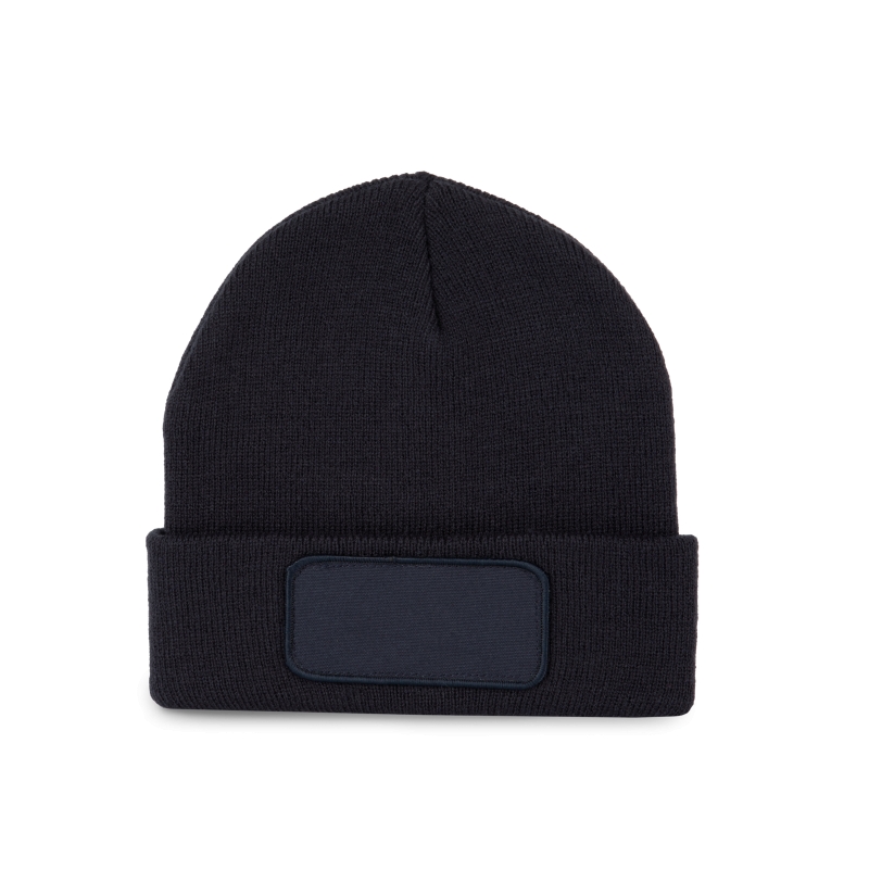 Bonnet avec patch