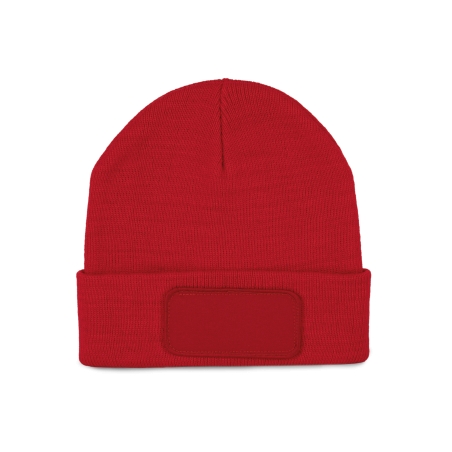 Bonnet avec patch