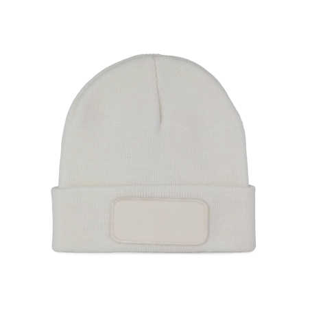 Bonnet avec patch