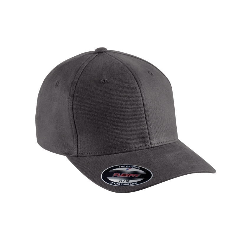 Casquette Flexfit coton brossé - 6 panneaux