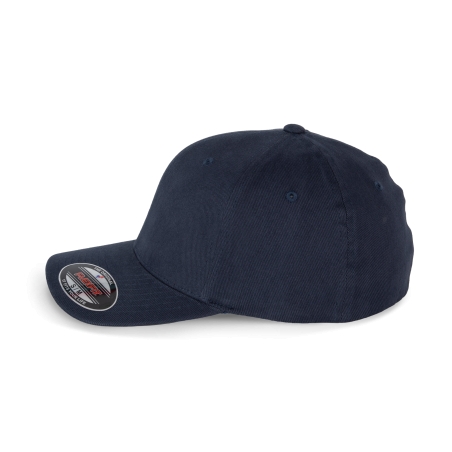 Casquette Flexfit coton brossé - 6 panneaux