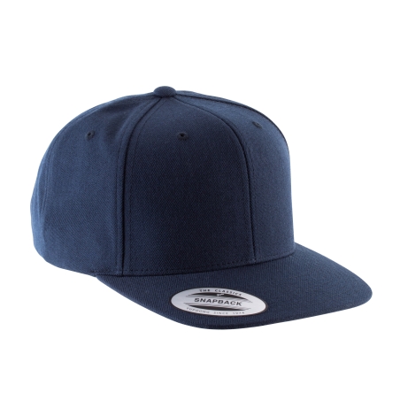Casquette visière plate - 6 panneaux