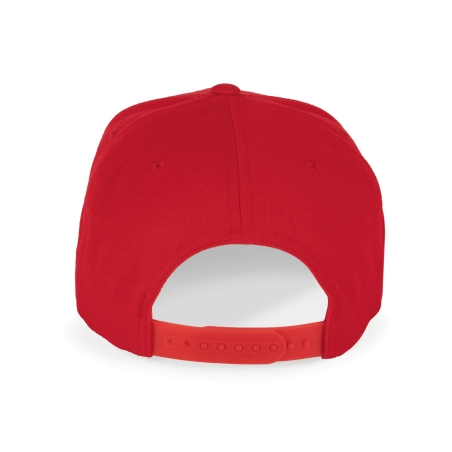 Casquette visière plate - 6 panneaux