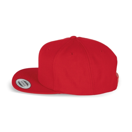 Casquette visière plate - 6 panneaux
