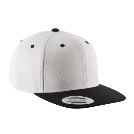 Casquette visière plate - 6 panneaux