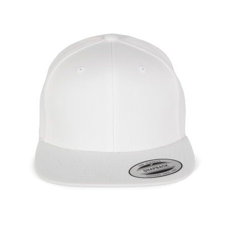 Casquette visière plate - 6 panneaux