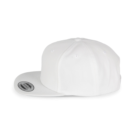 Casquette visière plate - 6 panneaux
