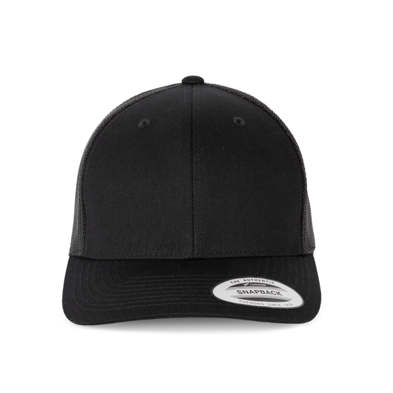 Casquette Trucker modèle rétro - 6 panneaux