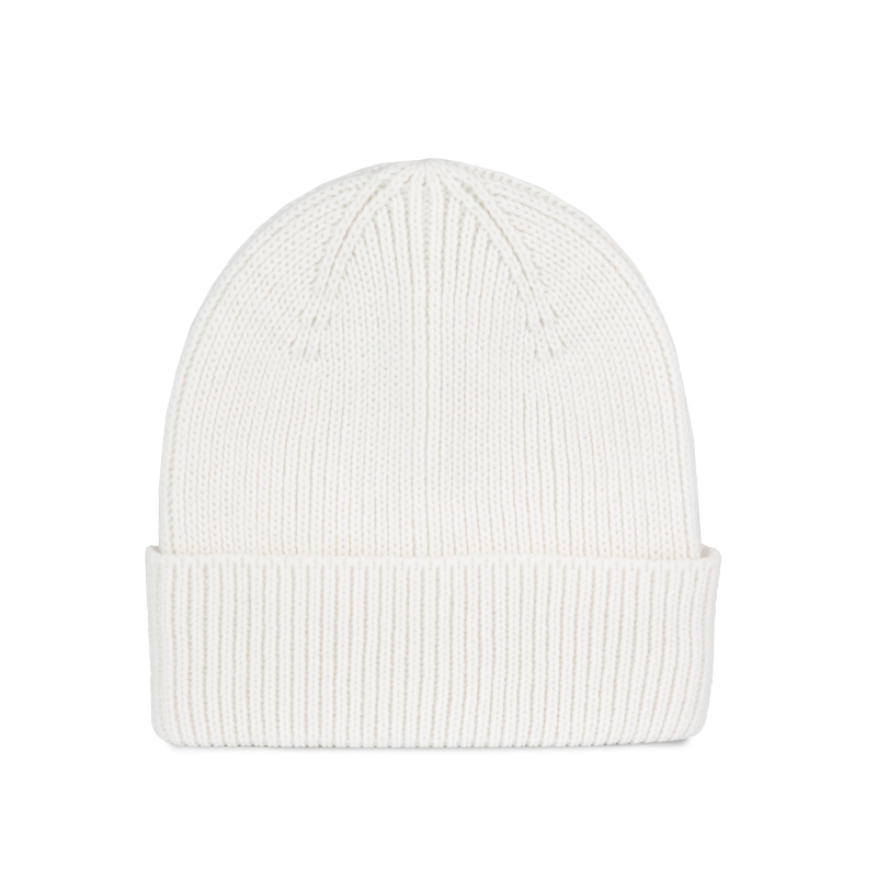 Bonnet côtelé avec revers