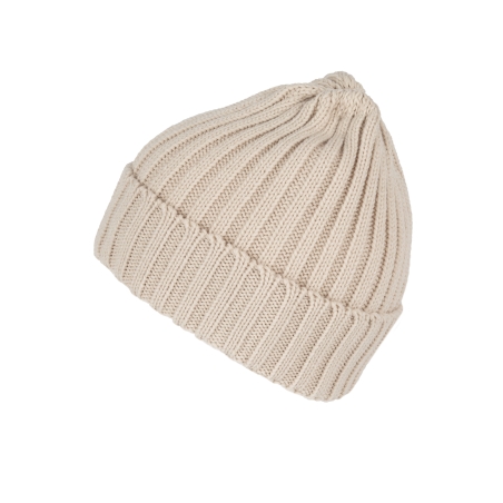 Bonnet à double côte et revers