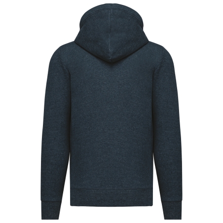 Sweat-shirt vintage zippé à capuche homme