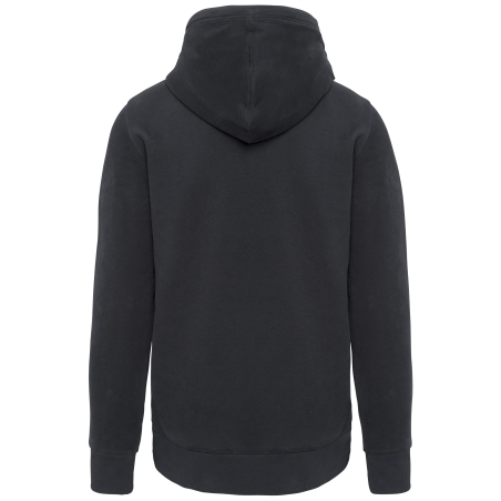 Sweat-shirt vintage zippé à capuche homme