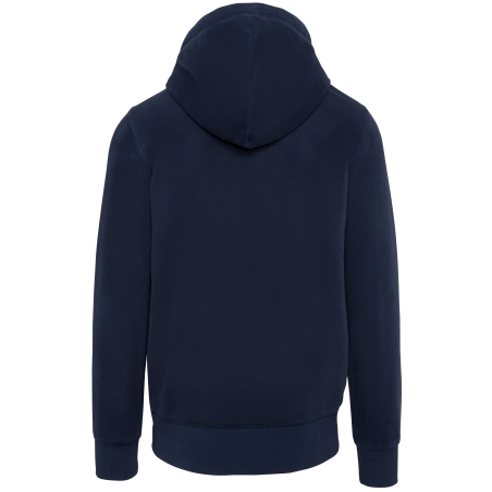 Sweat-shirt vintage zippé à capuche homme