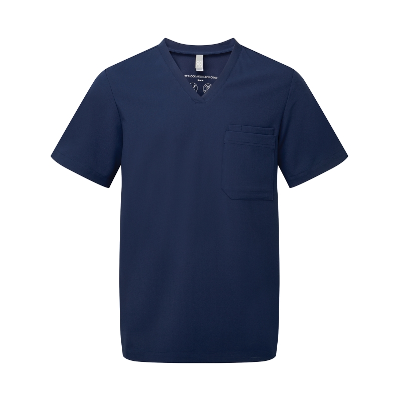 Tunique stretch manches courtes homme