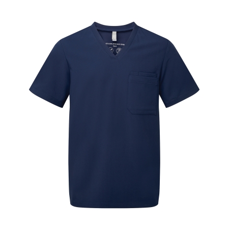 Tunique stretch manches courtes homme