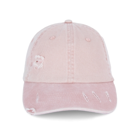 Casquette écoresponsable effet déchiré unisexe