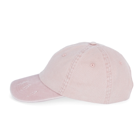 Casquette écoresponsable effet déchiré unisexe