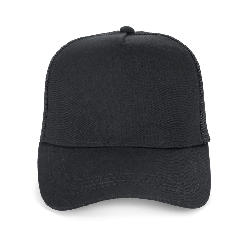Casquette trucker écoresponsable 5 panneaux unisexe