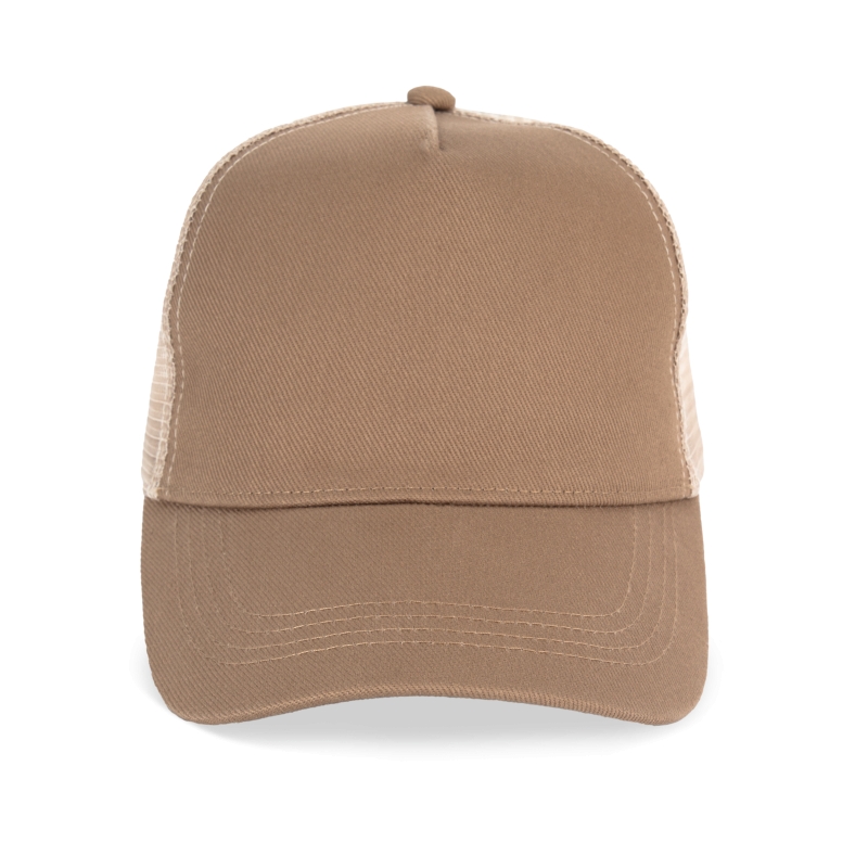 Casquette trucker écoresponsable 5 panneaux unisexe