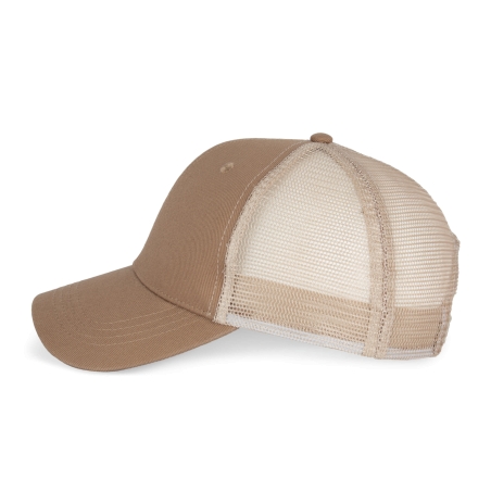Casquette trucker écoresponsable 6 panneaux unisexe