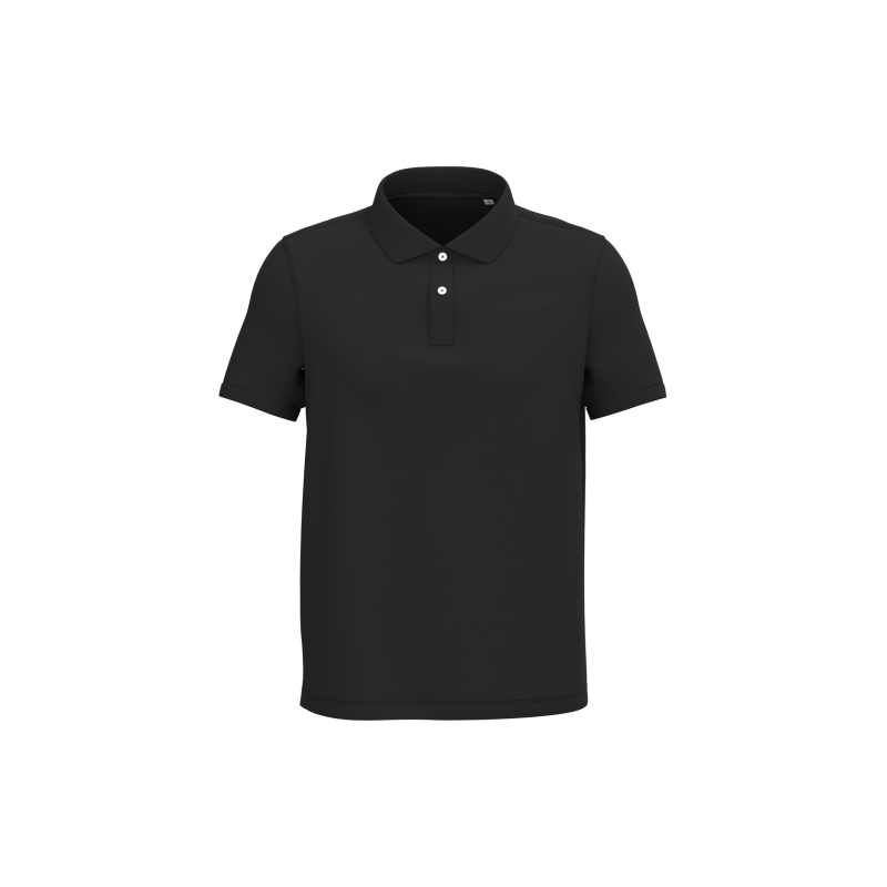 Polo écoresponsable maille piquée homme