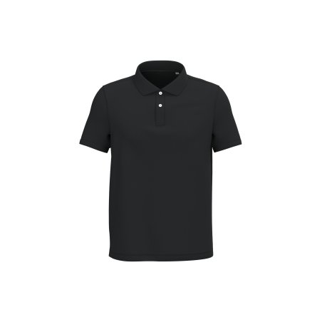 Polo écoresponsable maille piquée homme