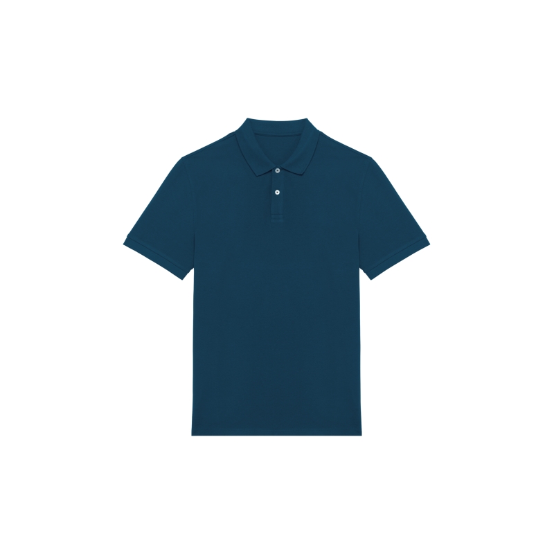Polo écoresponsable maille piquée homme