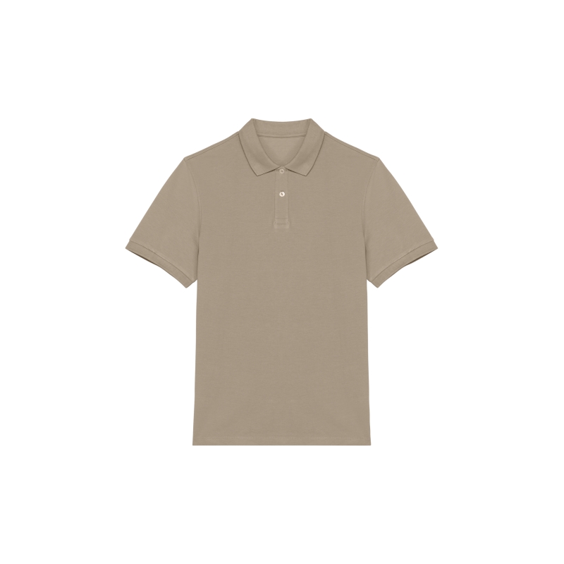 Polo écoresponsable maille piquée homme