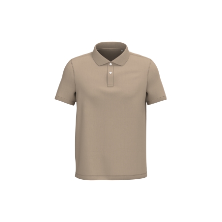 Polo écoresponsable maille piquée homme
