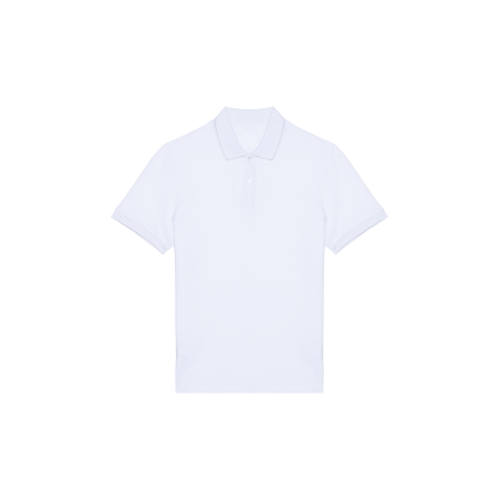 Polo écoresponsable maille piquée homme