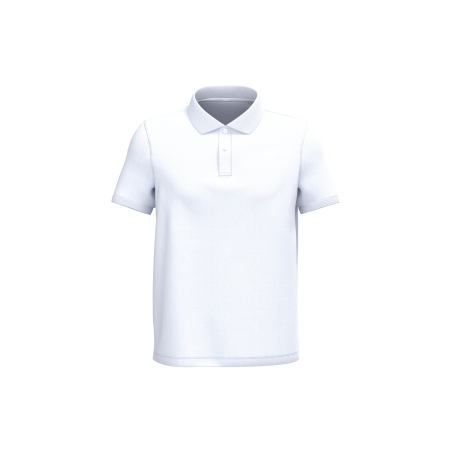 Polo écoresponsable maille piquée homme