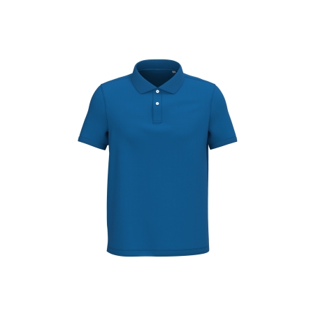 Polo écoresponsable maille piquée homme