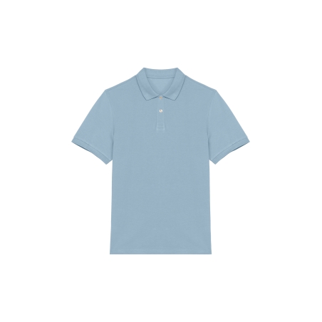 Polo écoresponsable maille piquée homme