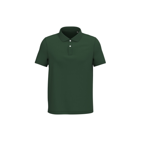 Polo écoresponsable maille piquée homme