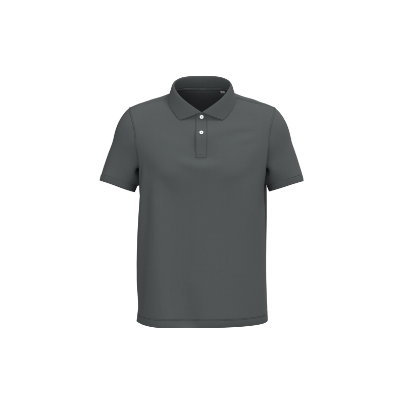 Polo écoresponsable maille piquée homme
