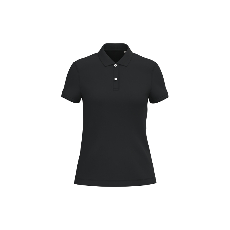 Polo écoresponsable maille piquée femme