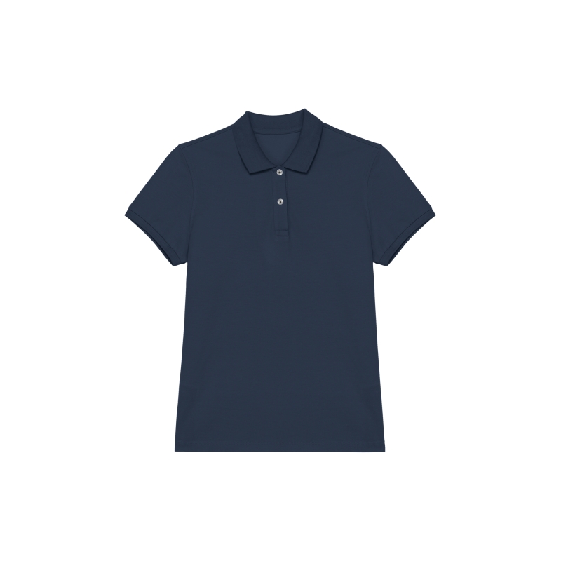 Polo écoresponsable maille piquée femme