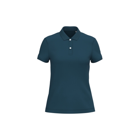 Polo écoresponsable maille piquée femme