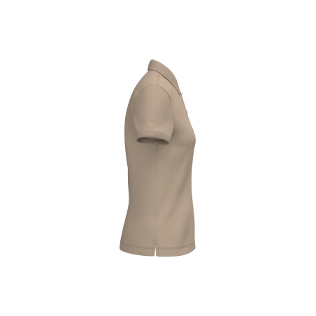 Polo écoresponsable maille piquée femme