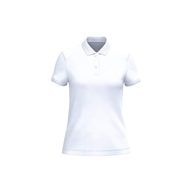 Polo écoresponsable maille piquée femme