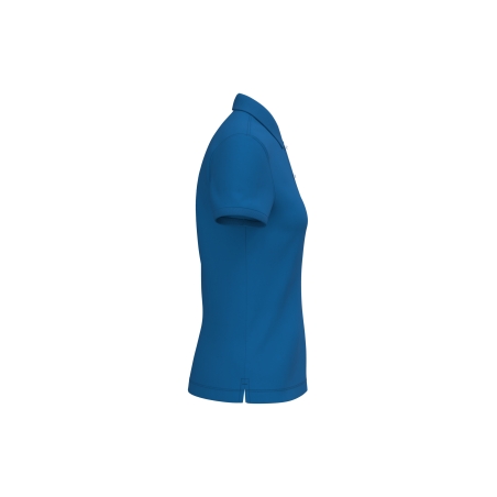 Polo écoresponsable maille piquée femme