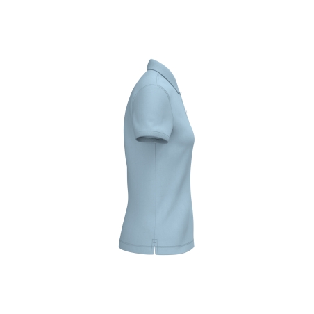 Polo écoresponsable maille piquée femme