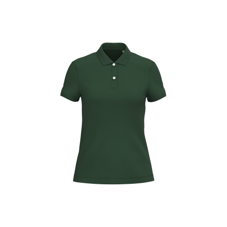 Polo écoresponsable maille piquée femme